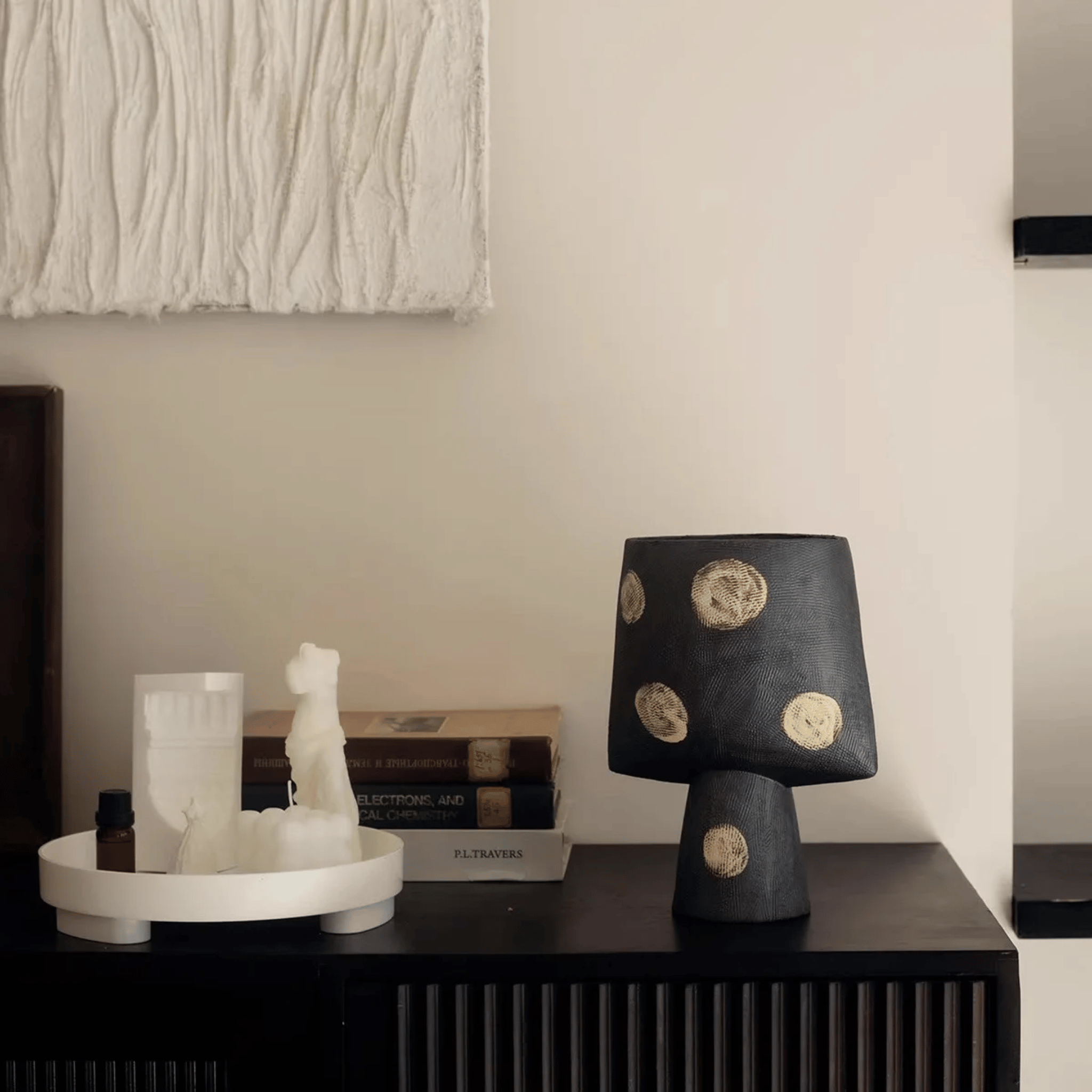Handmade Polka Dot Ceramic Vase Collection
