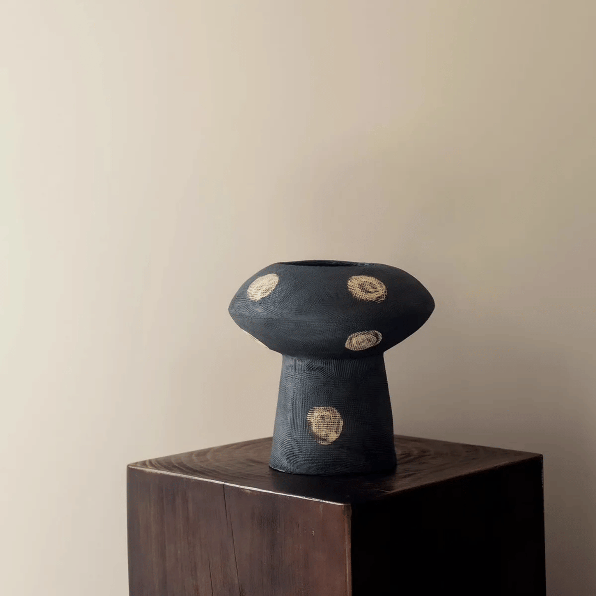 Handmade Polka Dot Ceramic Vase Collection