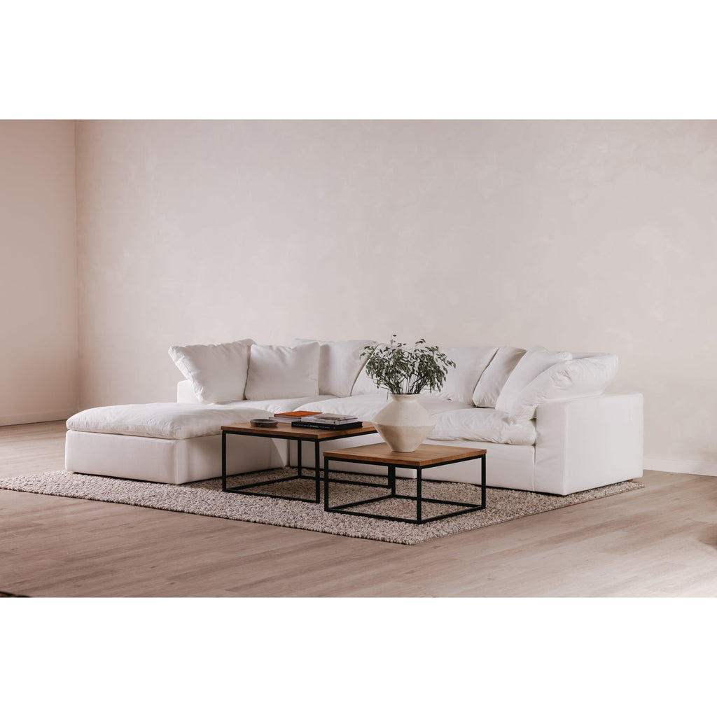 Medium White Sculptural Decorative Vessel