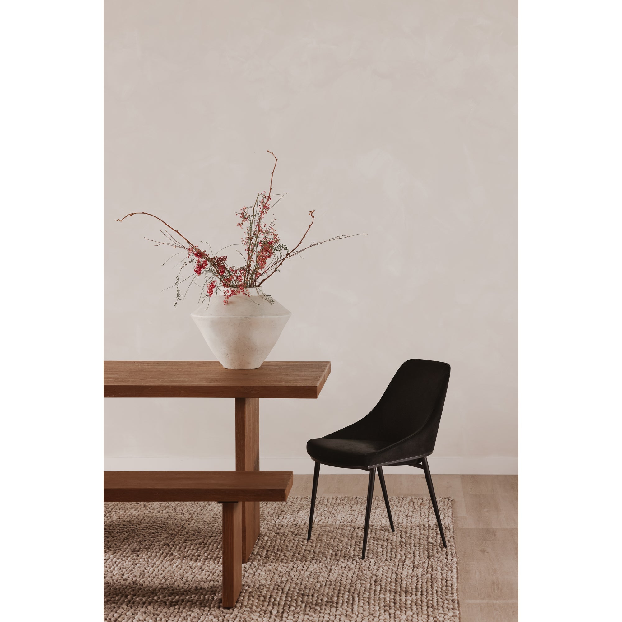 Large Beige Sculptural Decorative Vessel
