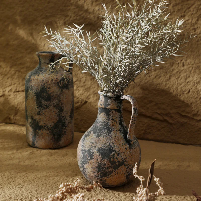 Rustic Earthenware Ceramic Vase