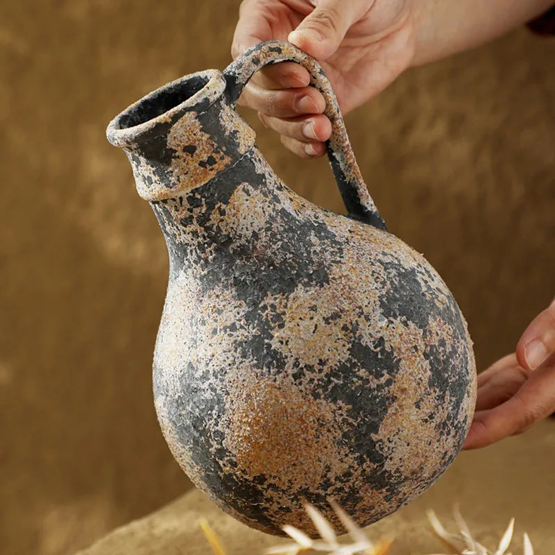 Rustic Earthenware Ceramic Vase