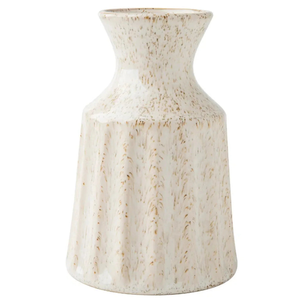 Vintage White Ceramic Vase